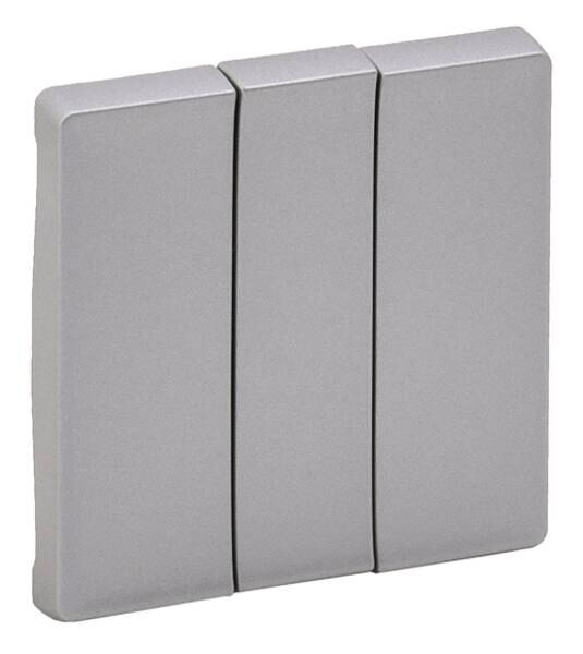 Legrand Legrand 755032 Wippe 3-fach Schalter Valena Life Aluminium