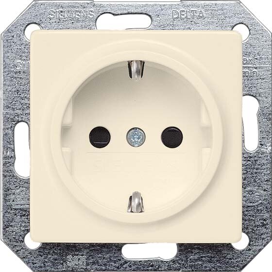 Siemens Siemens 5UB1558 DELTA i-system elektro- weiß SCHUKO Steckdose 10/16A 250V