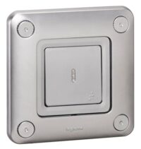Legrand 077812 Universal Aus-/Wechsel (SL) 1-polig beleuchtet Soliroc IP55 IK10 grau