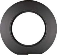 Berker Endrahmen 1-fach Serie 1930 schwarz MAN0100217