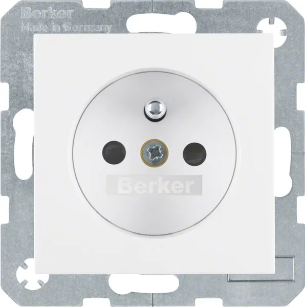 Berker Berker Steckdose pws mit Erdungsstift 6765761909