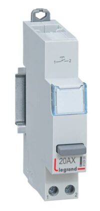 Legrand 412908 CX3 Taster 20A 1S 230VAC AC-12 1TE
