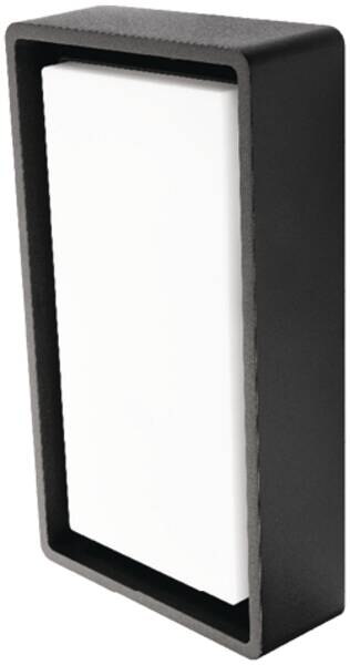 SG Leuchten SG LEUCHTEN LED-Anbauleuchte 8W 3000K schwarz FRAME 605551 670lm Konverter