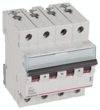 Legrand 404158 TX3 LS-Schalter B 40A 4-polig 10kA 400VAC 4TE
