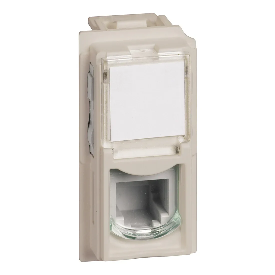 Legrand BTicino KM4258RJ11 LivingNow 1M Telefondose RJ11 in Farbausführung Sand