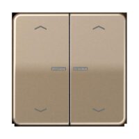 Jung BTCD17102PGB JUNG HOME Taster 2-fach mit Pfeilsymbolen