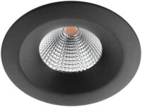 SG LEUCHTEN LED-Einbaustrahler 7W Konverter Uniled IsoSafe Blade 904333 dimmbar 1LED schwarz