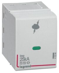 Legrand 412284 Plug-in Schutzmodul für Kombiableiter Typ 1+2 Iimp 25kA