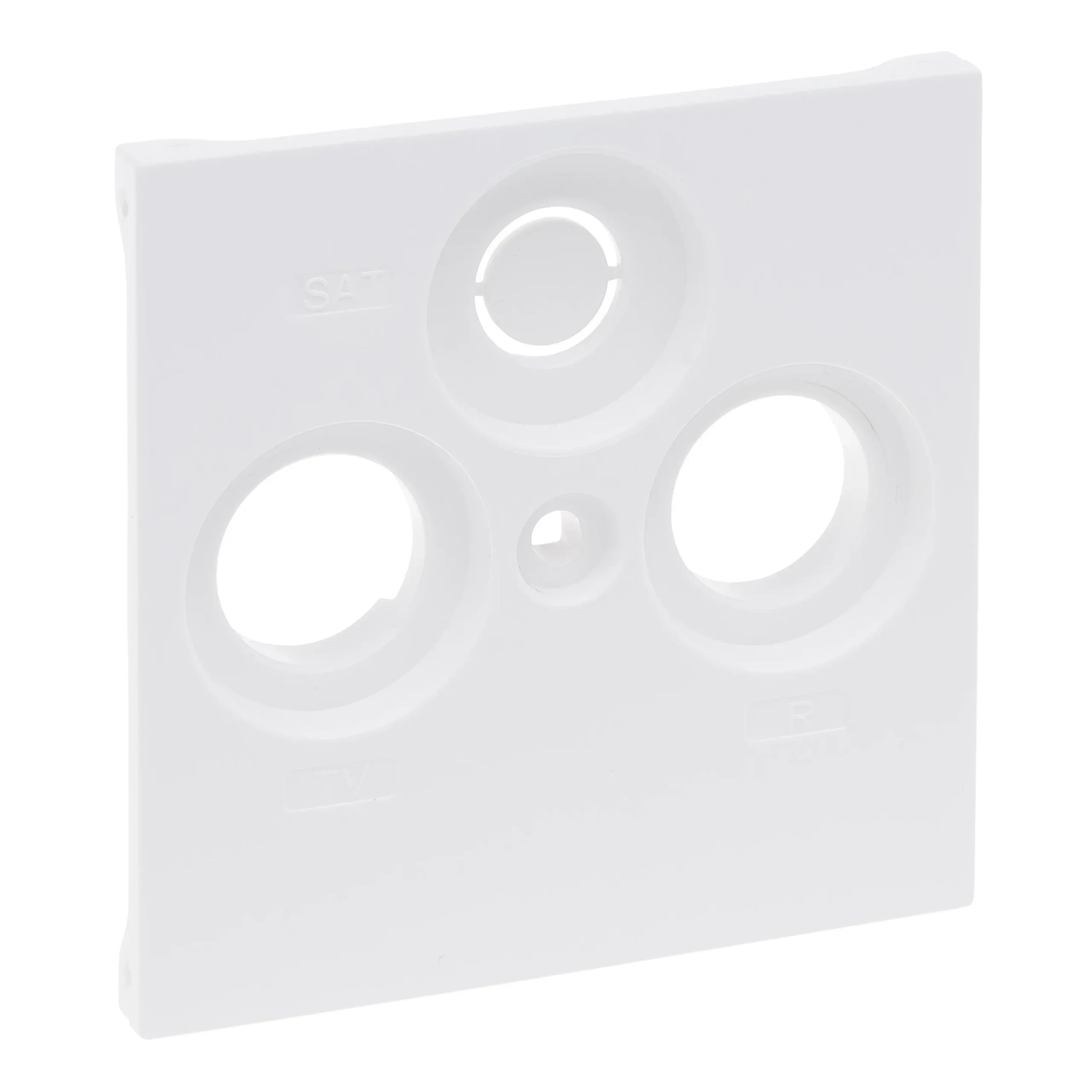 Legrand Legrand 765156 SEANO Abdeckung TV-R-SAT für Fremdfabrikate Farbausführung: