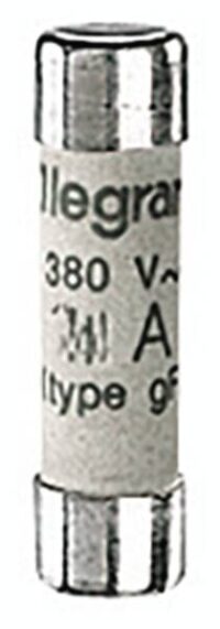 Legrand 012416 Zylindersicherung gG 16A 8,5x31,5 trägflink 400VAC 20kA mit Kennm.