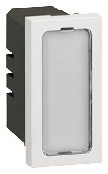 Legrand Legrand 078551 Lichtsignal 1-fach 12/24/ 48V 0,2W für Gleich- und Wechselspannung