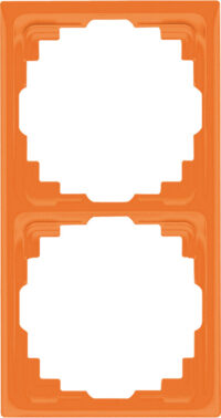 Jung Rahmen 2-fach orange waage/senkrecht CD 582 K O