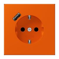 Jung LC1520-18A260 SCHUKO-Steckdose mit USB Typ A LC4320S