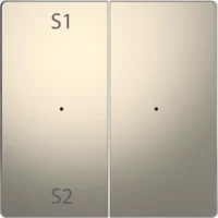 Merten Wippe für Tastermodul 2 fach  Szene1/2 blank nimet MEG5226-6050