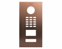 DoorBird D2101V Frontblende – Bronze-Optik (PVD)