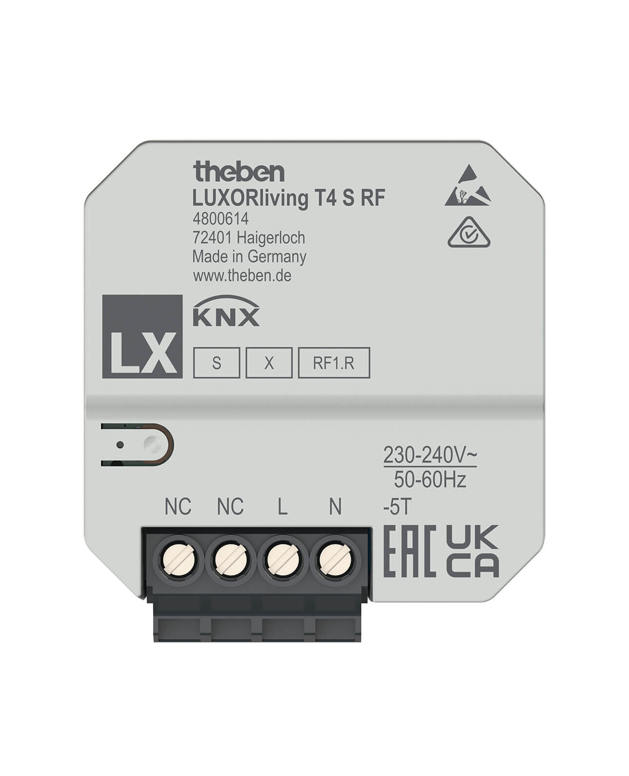 Theben Theben Funk-Tasterschnittstelle 4-fach LUXORliving T4 S RF