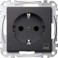 Merten SCHUKO-Steckdose anth Kennz.Computer MEG2350-0414