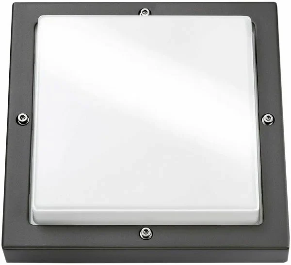 SG Leuchten SG LEUCHTEN LED-Anbauleuchte 11W 3000K BASSI 623187 690lm graphit