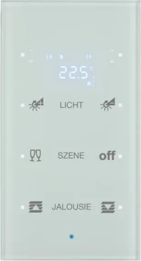 Berker Glas-Sensor 3-fach polarweiß 75643130