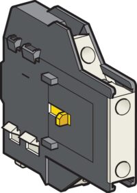 Schneider LAD8N11 Hilfsschalterblock 1S1Ö unverzögert seitl. Schraubklemmen