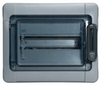 Legrand 601981 Aufputz Feuchtraumverteiler Plexo³ IP65 IK09 1-reihig 12Module