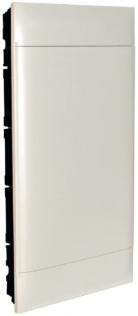 Legrand 135163 UP-Hohlwandverteiler mit Kunststofftür weiß 3x12M Praktibox S