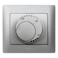 Legrand 775685 Einsatz Raumthermostat Standard Galea soft Aluminium