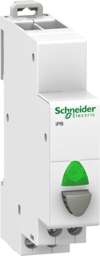 Schneider A9E18036 Drucktaster 1S LED grün 110-230VAC iPB