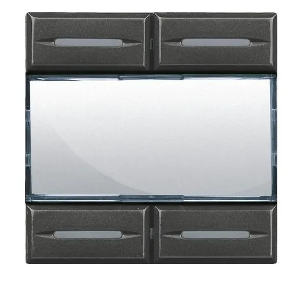 Legrand BTicino HS4680 Szenarientaster zum Abrufen von 4 Szenen Anthrazit