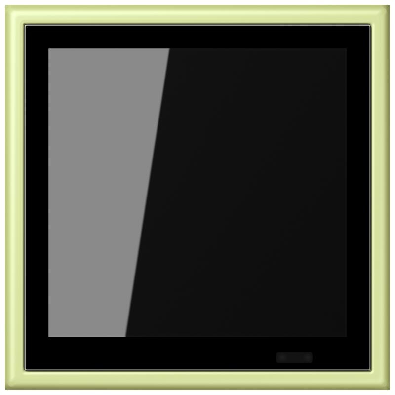 Jung Jung LC 459 D1 S222 KNX Raumcontroller LS TOUCH Serie LS vertikal jaune clair