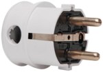 Kopp 178501006 Schuko-Winkelstecker weiß