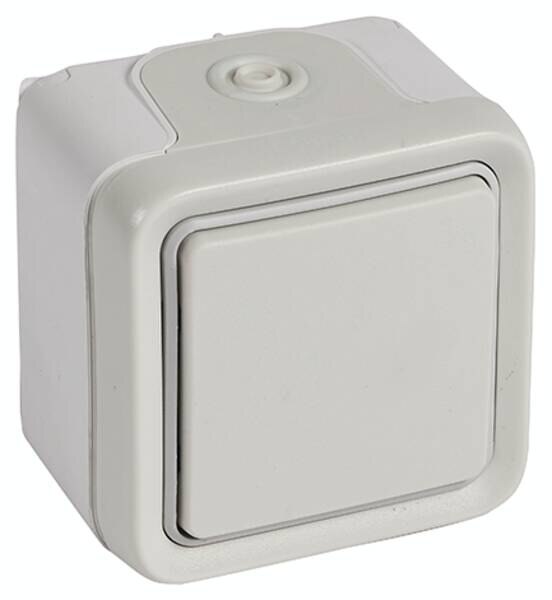 Legrand Legrand 069760 Taster 1-polig FR-Aufputz ultraweiß