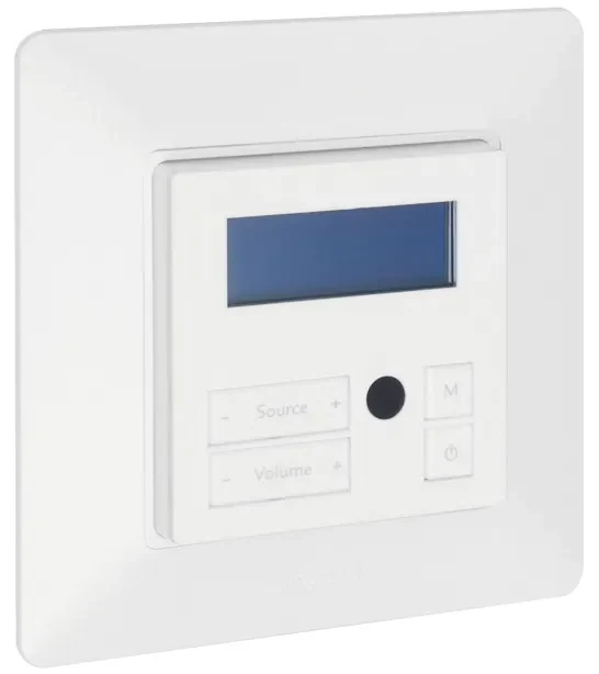 Legrand Legrand A75109 RDS Radio mit Display Valena Life ultraweiß