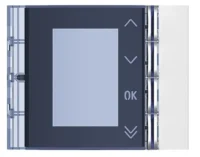Bticino 352502 Frontblende Displaymodul Allwhite