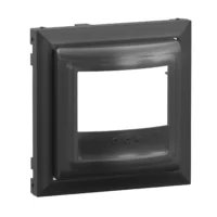 Legrand 765437 SEANO Abdeckung BWM 2-/3-L mit Handbetätigung Anthrazit