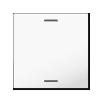 MDT Wippe f. KNX Taster Light 55 reinweiß glänzend Neutral BE-TAL55W102.01