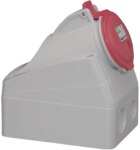 Legrand 555159 CEE-Aufputzsteckdose P17 Tempra Pro 5-polig 16A 415VAC rot IP44