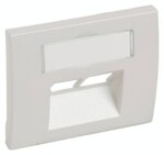 Legrand 771558 Abdeckung RJ45 C5 Kategorie6 Beschriftungsträger Galea perlmutt