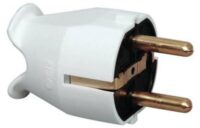 Kopp 175701009 Stecker m.2 Schutzsysteme weis