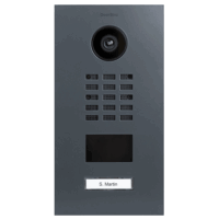 DoorBird D2101V IP Video Türsprechanlage – RAL 7015