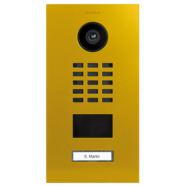 Doorbird DoorBird D2101V IP Video Türsprechanlage – RAL 1003