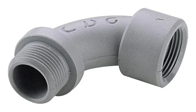 Legrand 386293 Nylon-Bogen 90° M20 grau