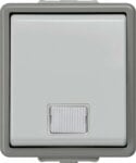 Siemens 5TA4710 DELTA fläche IP44 Aufputz Kontrollschalter Wechsel 10A 250V 66x75