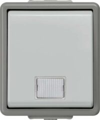 Siemens 5TA4710 DELTA fläche IP44 Aufputz Kontrollschalter Wechsel 10A 250V 66x75