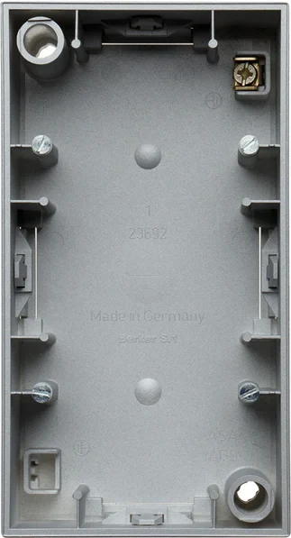 Berker Berker Aufputz-Gehäuse 2-fach alu-matt 10429939