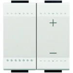 BTicino N4410N Tastdimmer 2M für Steuergeräte 010V 600VA Weiß