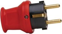 Kopp 179712001 Schutzkontakt-Stecker Einsatz:Polyamid/Kappe:PVC bruchfest