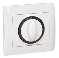 Legrand 777057 Abdeckung Dreh- und Zeitschalter Galea ultraweiß