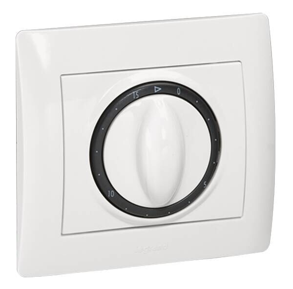 Legrand Legrand 777057 Abdeckung Dreh- und Zeitschalter Galea ultraweiß