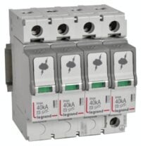 Legrand 412233 ÜSS-Ableiter Typ 2 4polig 440V IT 230/400V 40kA
